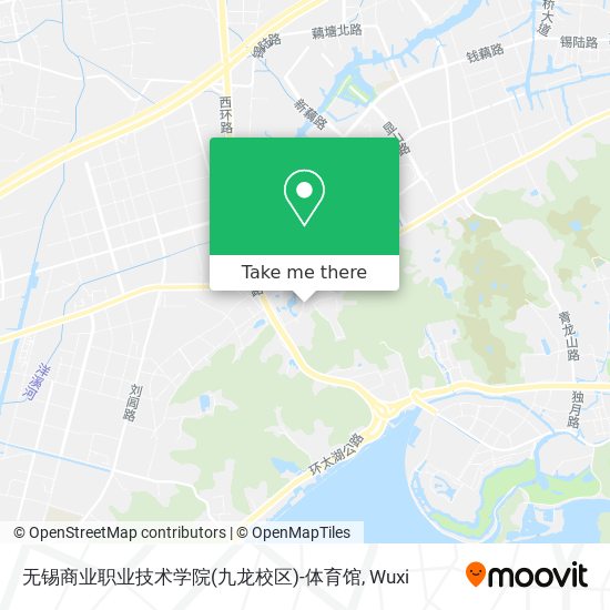 无锡商业职业技术学院(九龙校区)-体育馆 map