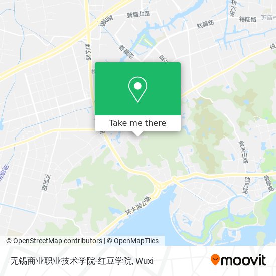 无锡商业职业技术学院-红豆学院 map