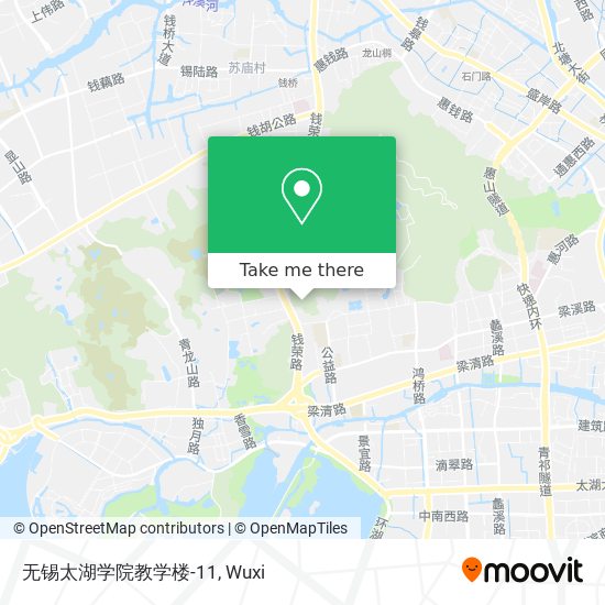 无锡太湖学院教学楼-11 map