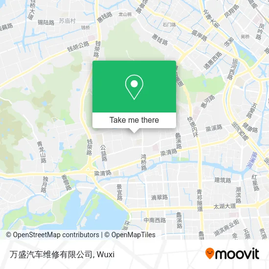 万盛汽车维修有限公司 map