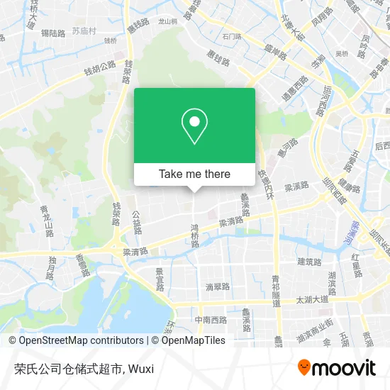 荣氏公司仓储式超市 map