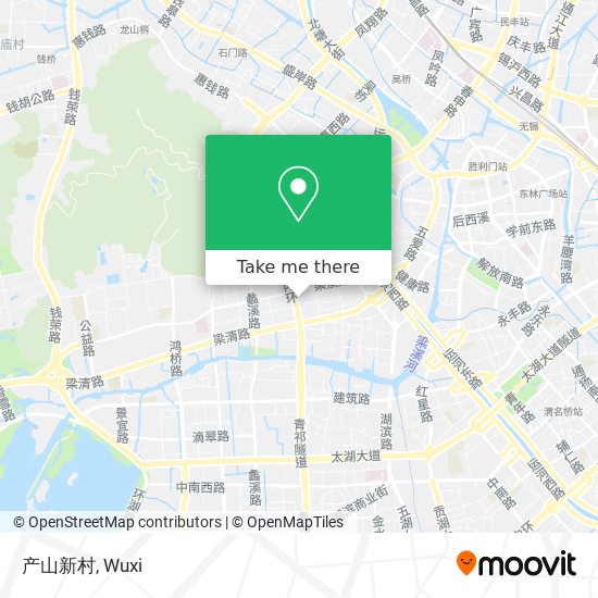 产山新村 map