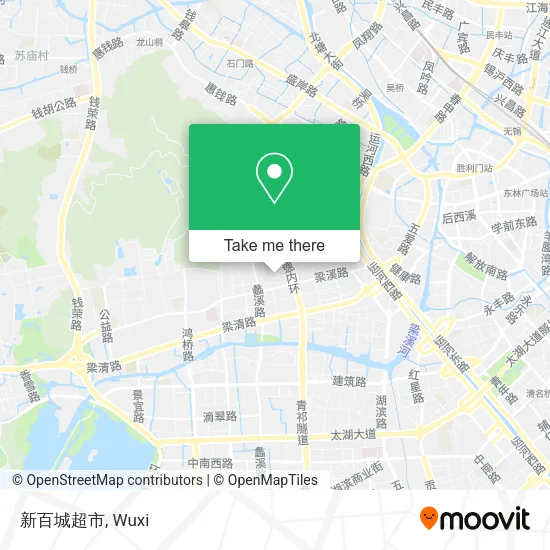 新百城超市 map