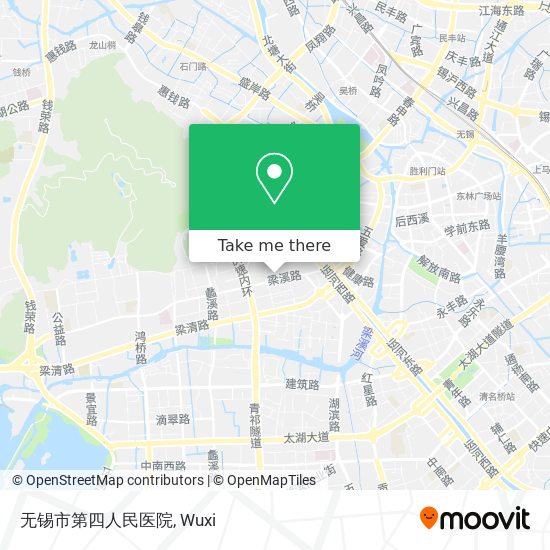 无锡市第四人民医院 map