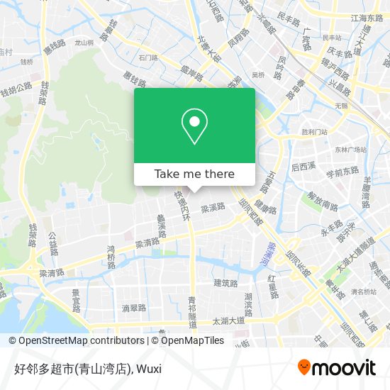 好邻多超市(青山湾店) map