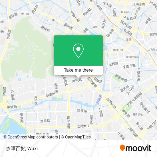 杰晖百货 map