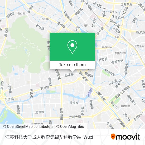 江苏科技大学成人教育无锡艾迪教学站 map