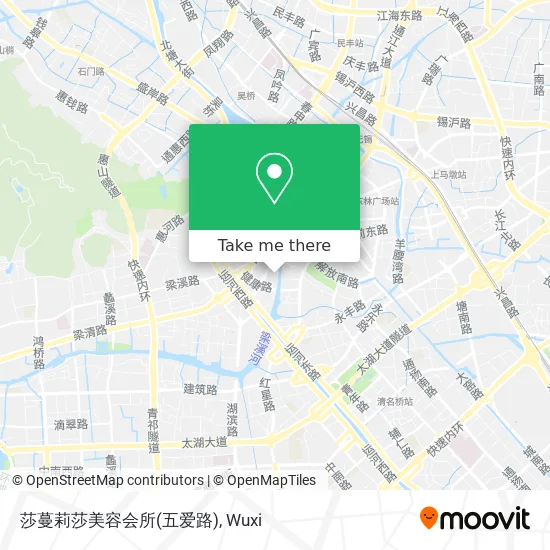 莎蔓莉莎美容会所(五爱路) map