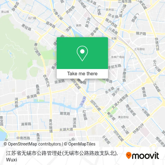 江苏省无锡市公路管理处(无锡市公路路政支队北) map