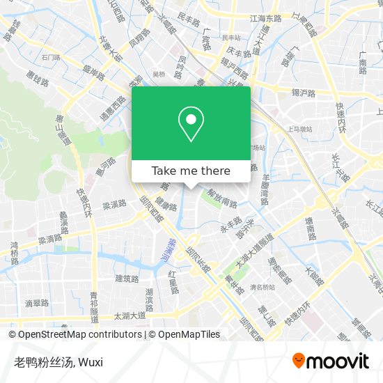 老鸭粉丝汤 map