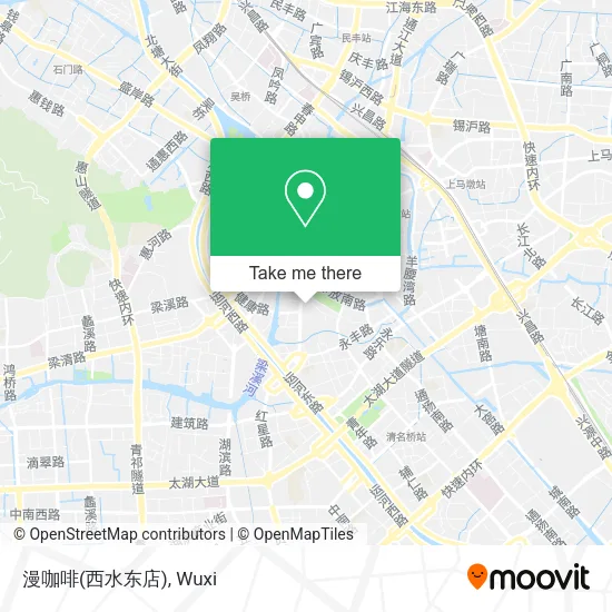 漫咖啡(西水东店) map
