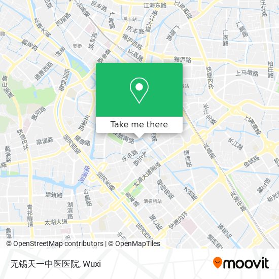 无锡天一中医医院 map