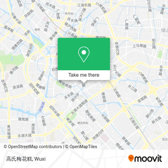 高氏梅花糕 map