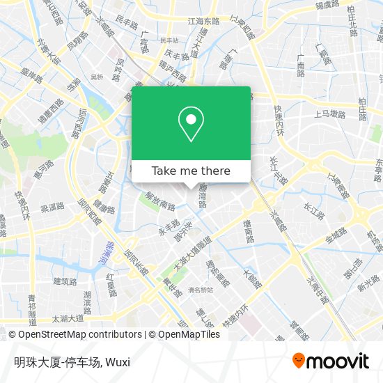 明珠大厦-停车场 map