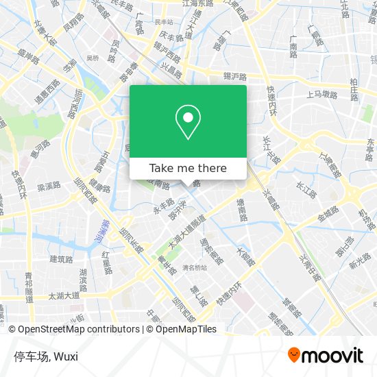 停车场 map