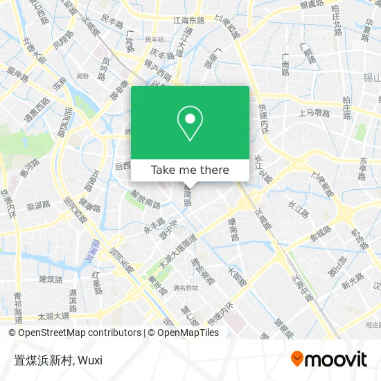 置煤浜新村 map