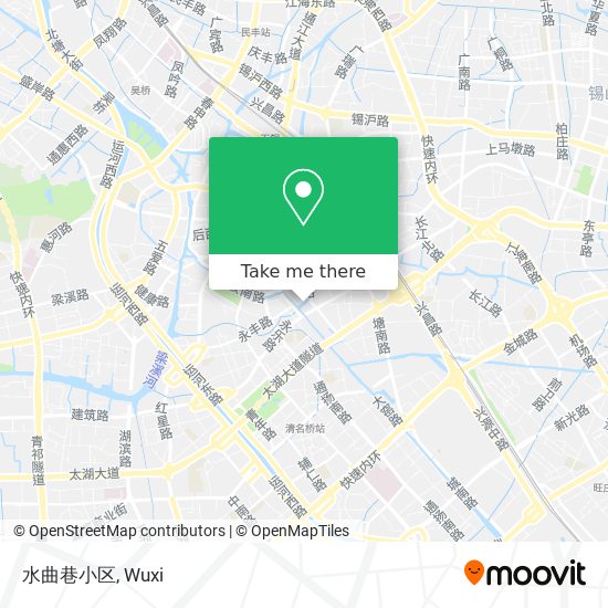水曲巷小区 map