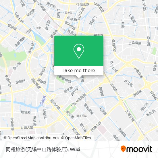 同程旅游(无锡中山路体验店) map