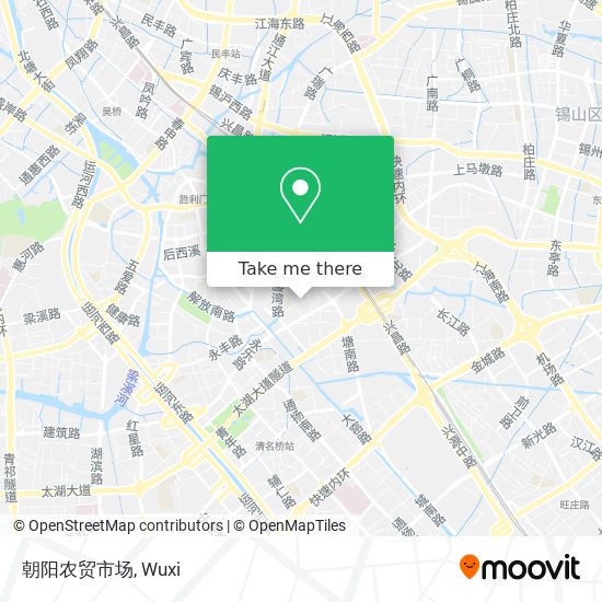 朝阳农贸市场 map