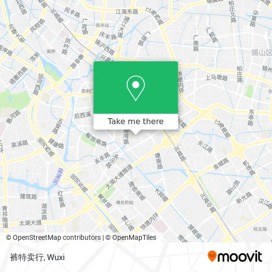 裤特卖行 map