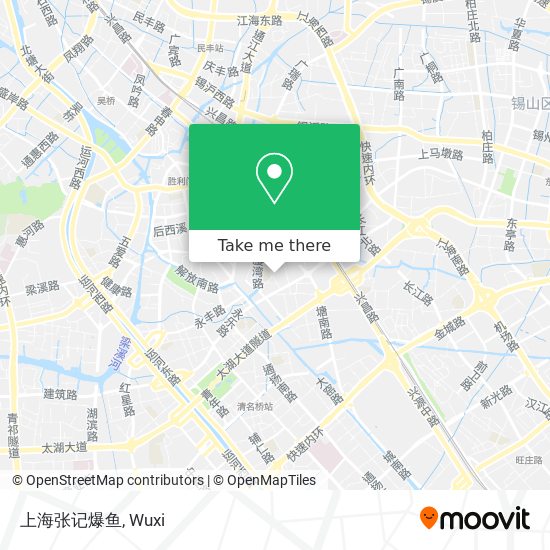上海张记爆鱼 map