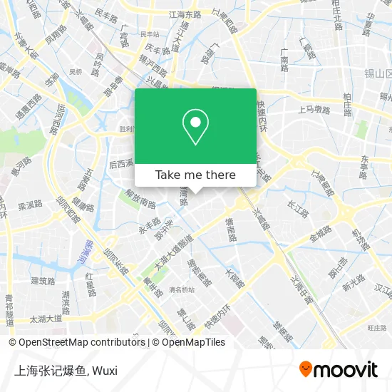 上海张记爆鱼 map