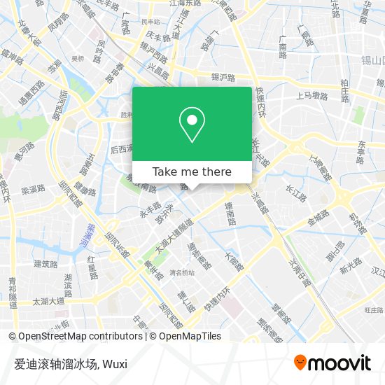 爱迪滚轴溜冰场 map