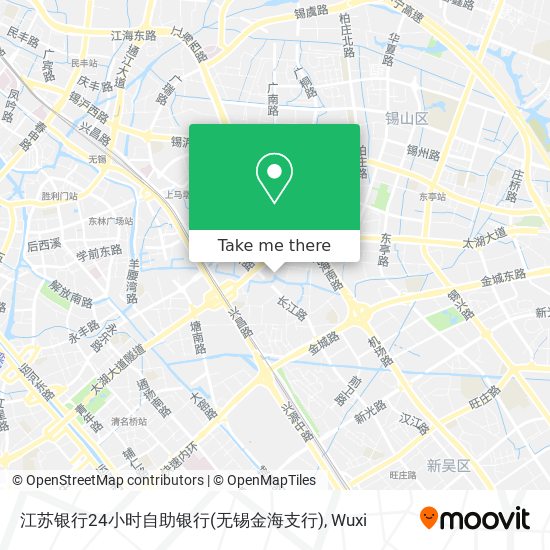 江苏银行24小时自助银行(无锡金海支行) map