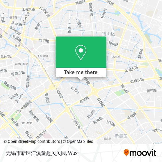 无锡市新区江溪童趣贝贝园 map