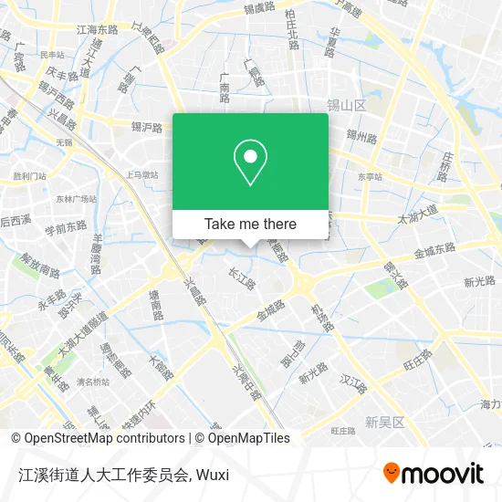江溪街道人大工作委员会 map