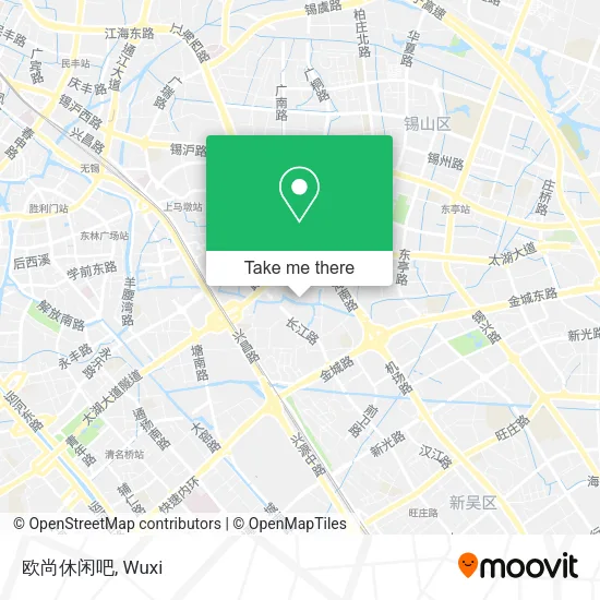 欧尚休闲吧 map