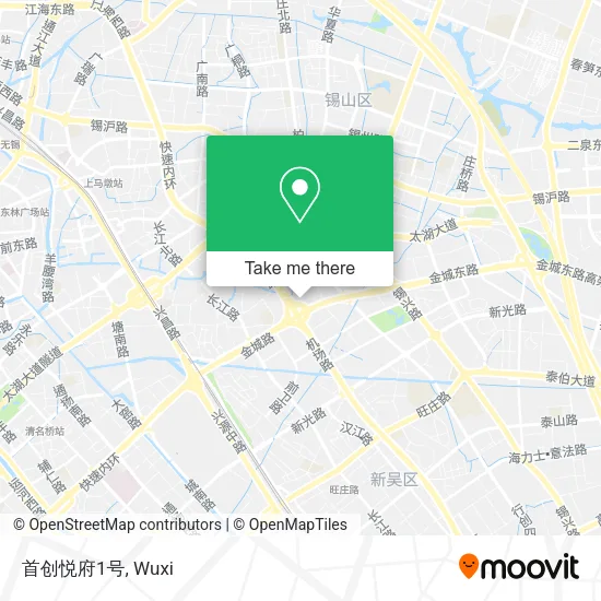 首创悦府1号 map