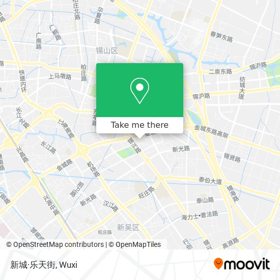 新城·乐天街 map