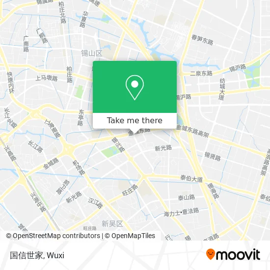 国信世家 map
