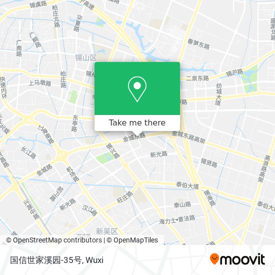 国信世家溪园-35号 map