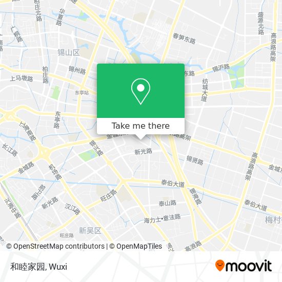 和睦家园 map
