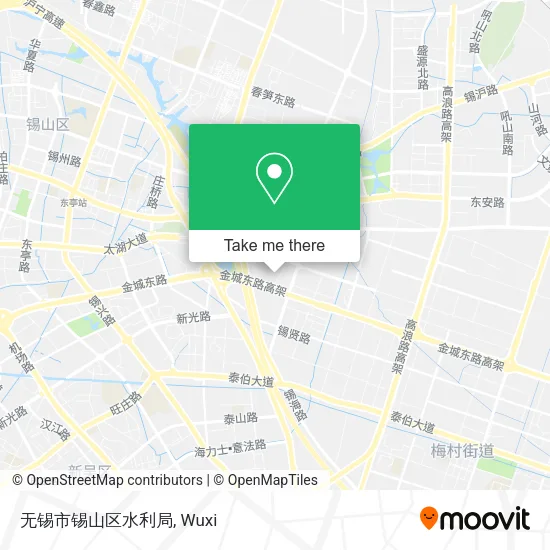 无锡市锡山区水利局 map