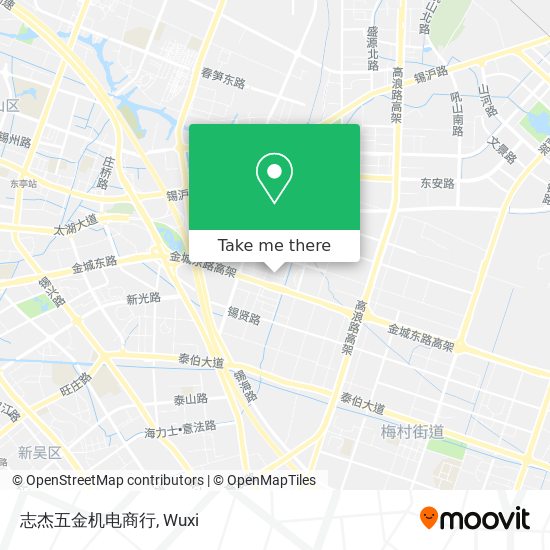 志杰五金机电商行 map