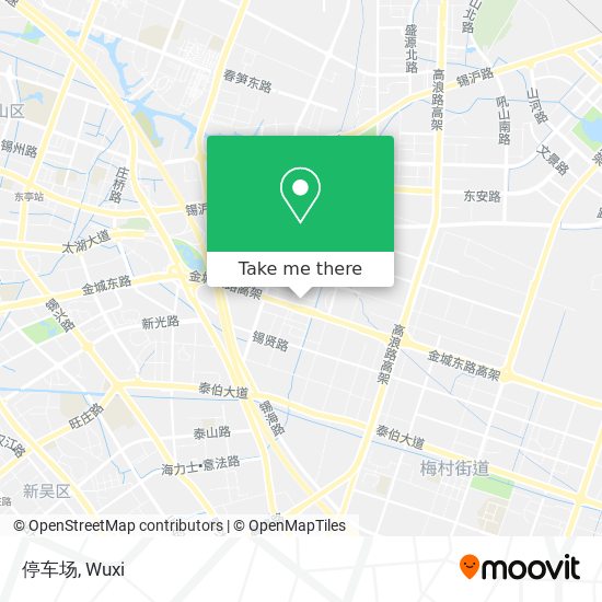 停车场 map