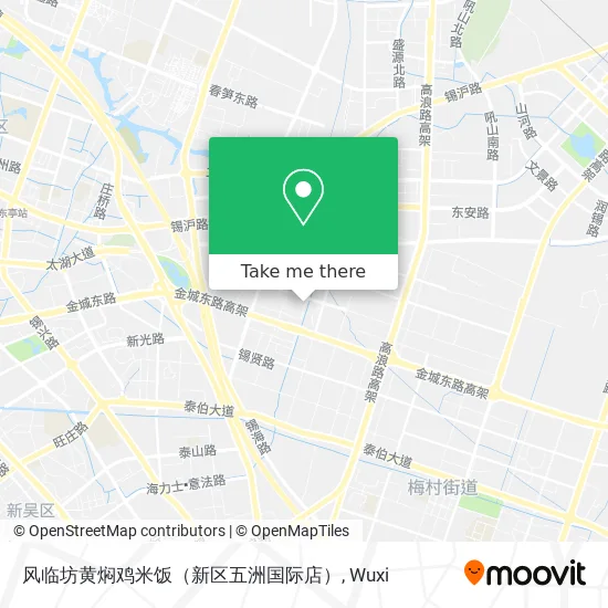 风临坊黄焖鸡米饭（新区五洲国际店） map