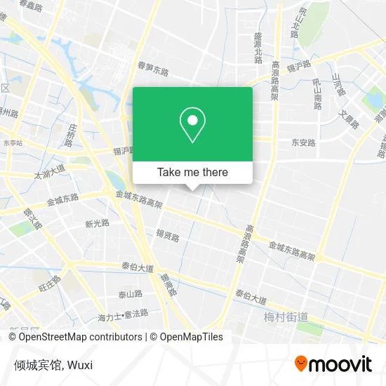 倾城宾馆 map