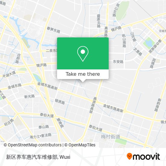新区养车惠汽车维修部 map