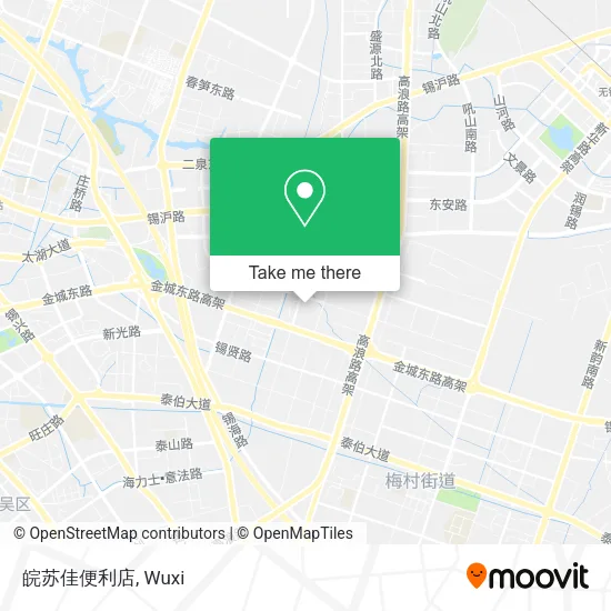 皖苏佳便利店 map