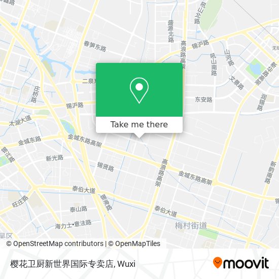 樱花卫厨新世界国际专卖店 map