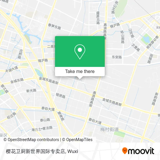 樱花卫厨新世界国际专卖店 map
