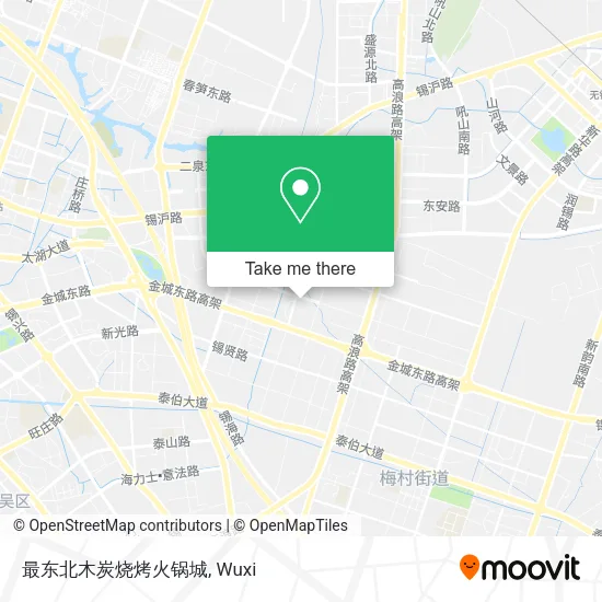 最东北木炭烧烤火锅城 map