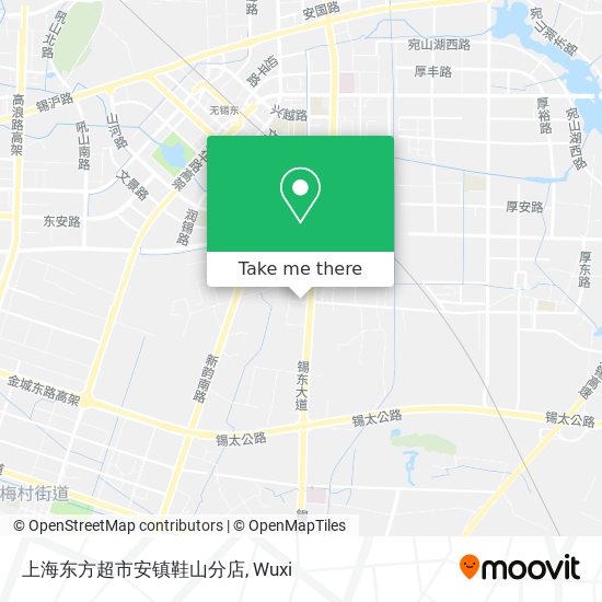 上海东方超市安镇鞋山分店 map