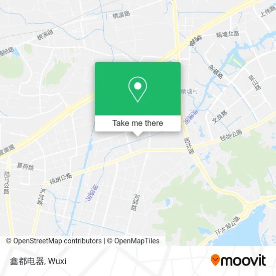 鑫都电器 map