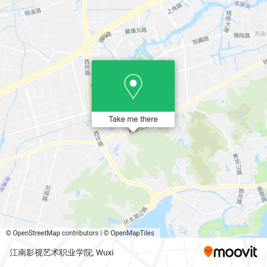 江南影视艺术职业学院 map