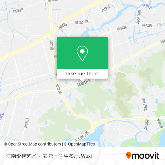 江南影视艺术学院-第一学生餐厅 map